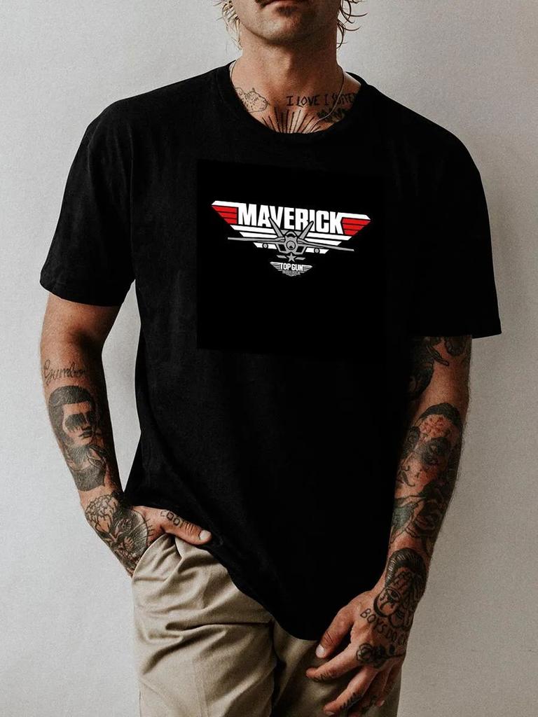 T-Shirt with a Cool Print - Top Gun: Maverick