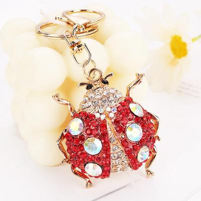 Adorable Ladybug and Insect Keychain Pendant for Bags or Couples
