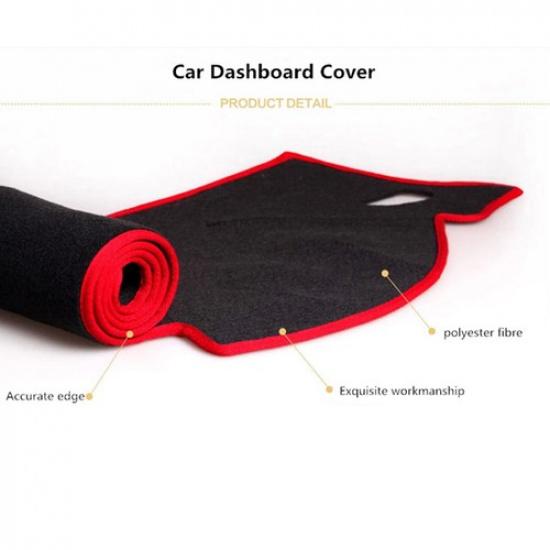 Right Hand Drive's Car Dashboard Cover Dash Mat Fit for Toyota Corolla 2007-2013