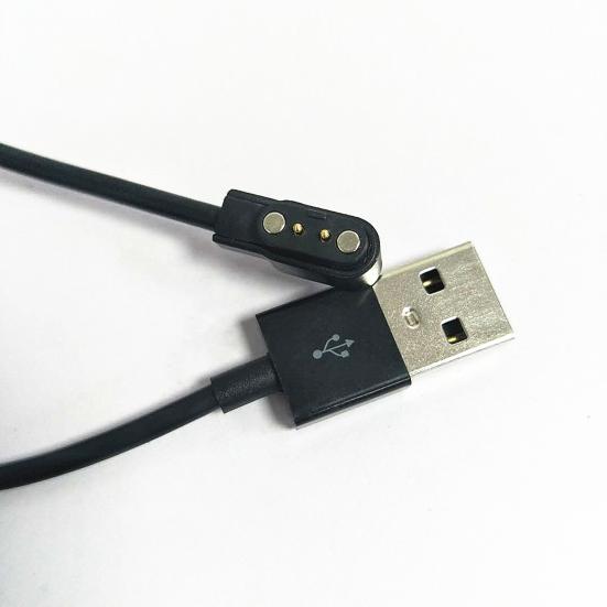Watch Charging Cable Magnetic Safe PVC 2 Pin 2.84mm Seamlessly Fast Charger Cord Watch Accessories