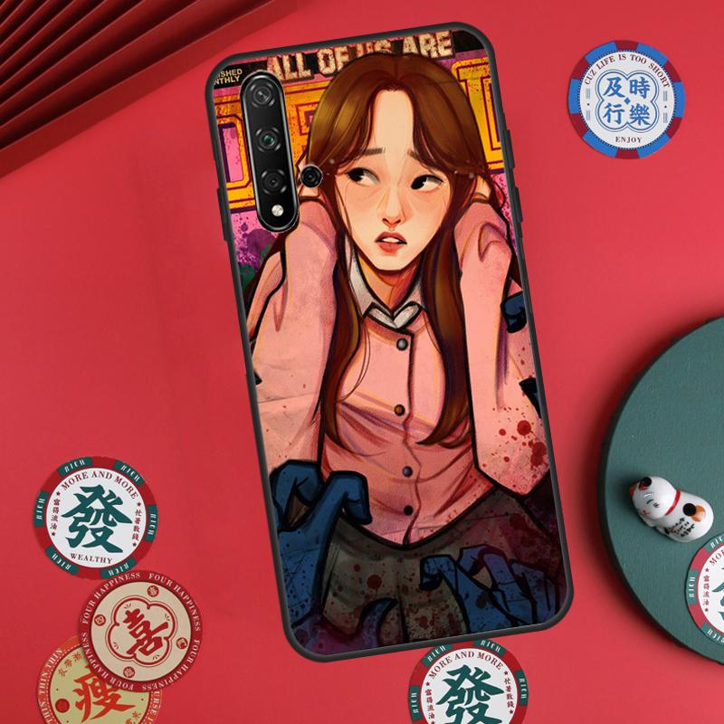 Wir sind alle tot Heiß für Huawei Nova 5T 10 9 SE 7i 8i 11i 12i Y73 Y90 Y70 Y72 Y61 Y91 P60 Pro P30 P40 Lite Hülle