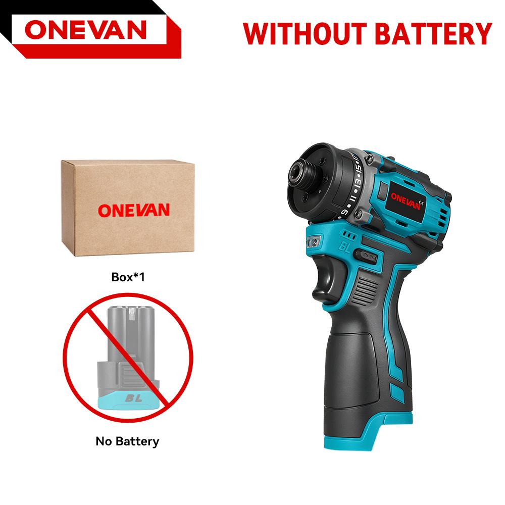 ONEVAN Cacciavite Elettrico Brushless 21+2 Mini 3IN1 Cacciavite a Batteria Trapano Elettrico Utensile Domestico per Foratura Legno e Riparazioni