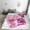 Ayesha Erotica Musician Flannel Blanket Quality Super Warm Singer Throw Blanket Winter Travel Living Room Graphic Bedspread