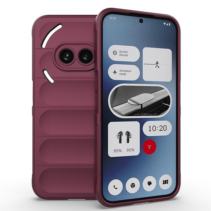 Coque Antichoc Pour Nothing Phone 2A (2a) Coque Bumper en Silicone Liquide pour Nothing Phone 2A 5G A142 Fundas