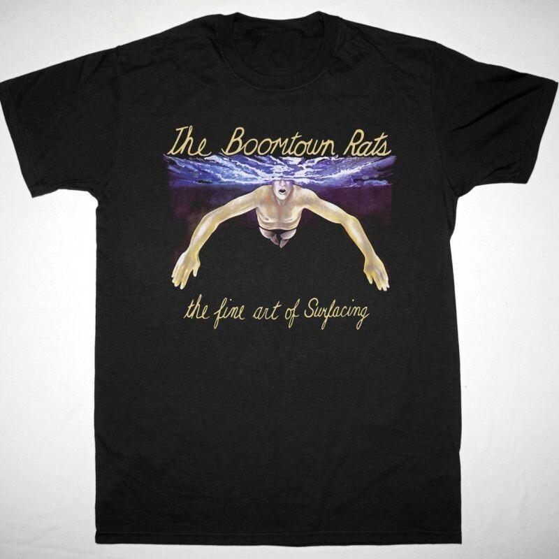 Vintage The Boomtown Rats The Fine Art Of Surfacing Shirt Unisex S To 5Xl El749 L