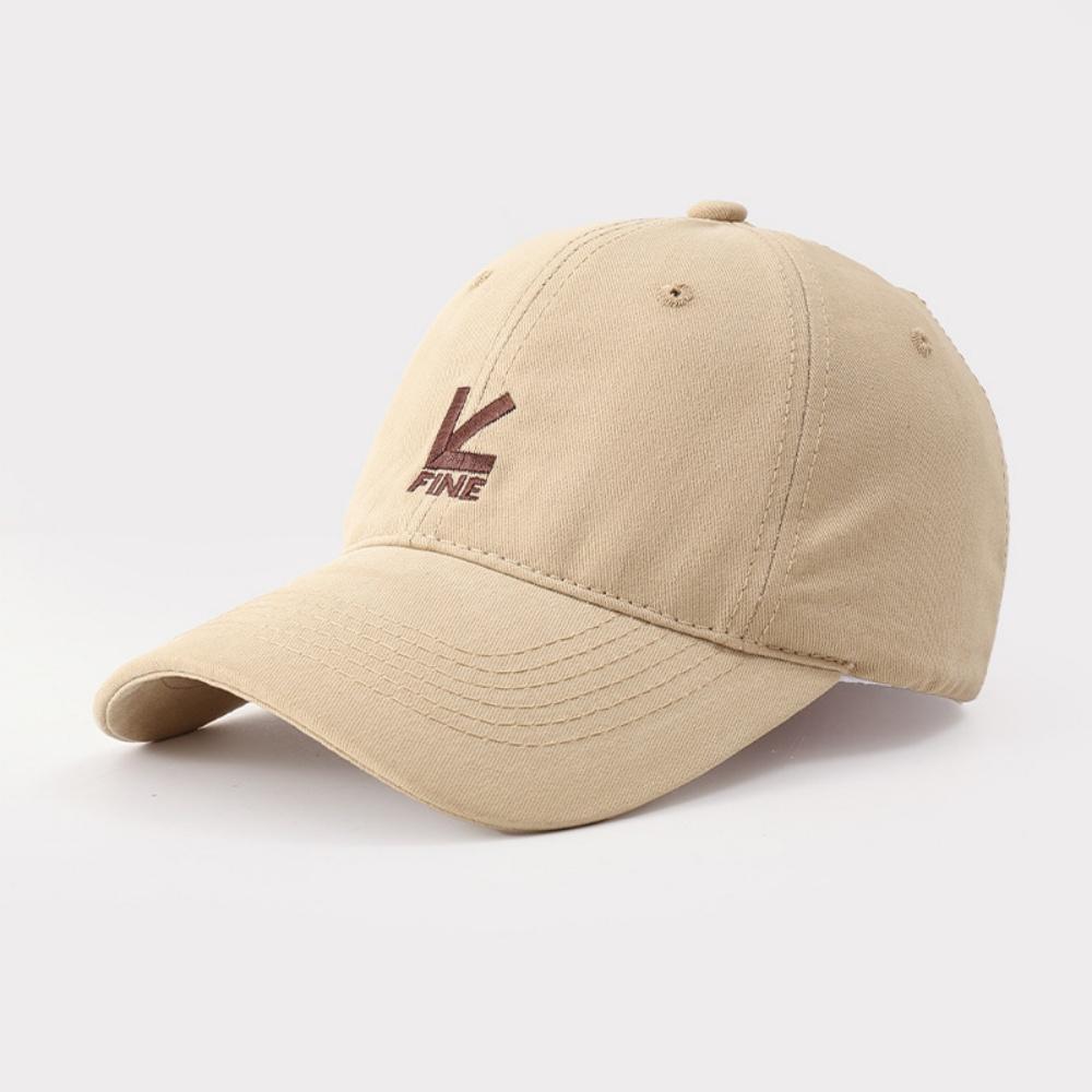 Unisex Baseball Cap For Women And Men Casual Snapback Hat Fashion Letter FINE Embroidery Cotton Hat Summer Sun Visors Caps