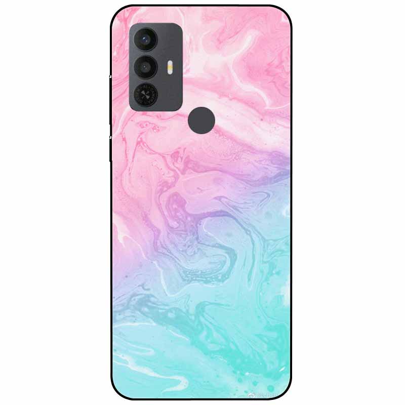 Für TCL 30 SE Hülle 305 6.52'' Silikon Weich Mode TPU Handyhülle für TCL 305 306 30SE Hülle 6165A Bumper Funda für TCL30SE 405