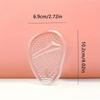 1/3pair-Silicone Gel Half-size Shoe Pads For The Forefoot, Anti-Slip Thickened Massage Pads
