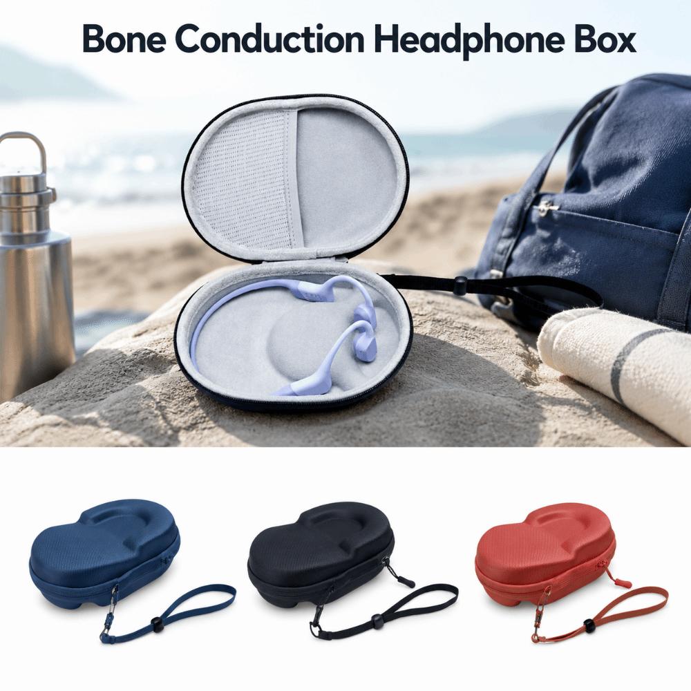 EVA Bone Conduction Headphone Box Shockproof Headphone Protective Bag for Open Ear