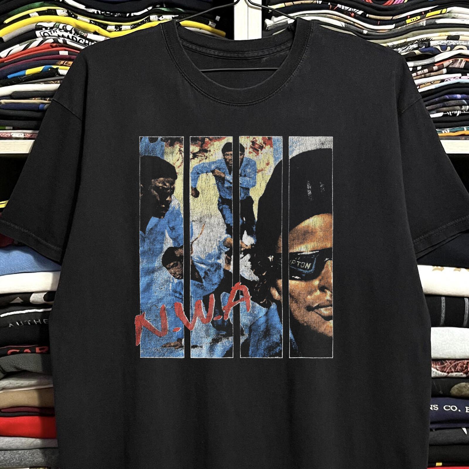 90s NWA Promo T-Shirt Black XXL L