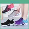 Schuhe Frühling Herbst Damen und Freizeitschuhe Atmungsaktiv Leichte Schuhe Schnürung Luftpolster Sportschuhe