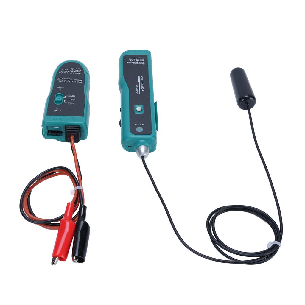 Underground Wall Wire Locator Cable Tracer Receiver Kit for Short Circuit Testing and Line Maintenance