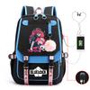 Anime Peripheral Teen Trend Backpack Multifunctional Usb Casual Student School Bag
