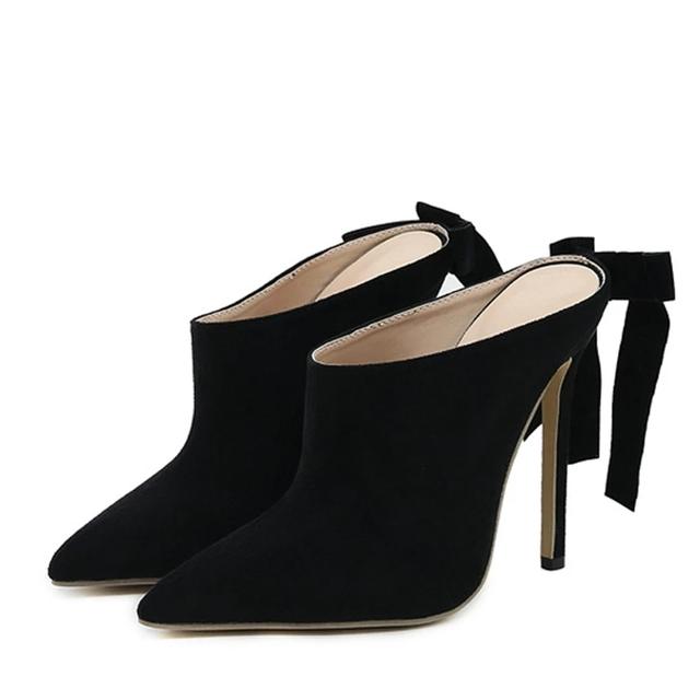 Jaro podzim sexy zelené kotníkové boty na podpatku pro ženy se špičatou špičkou společenské šaty na jehle lodičky sandály