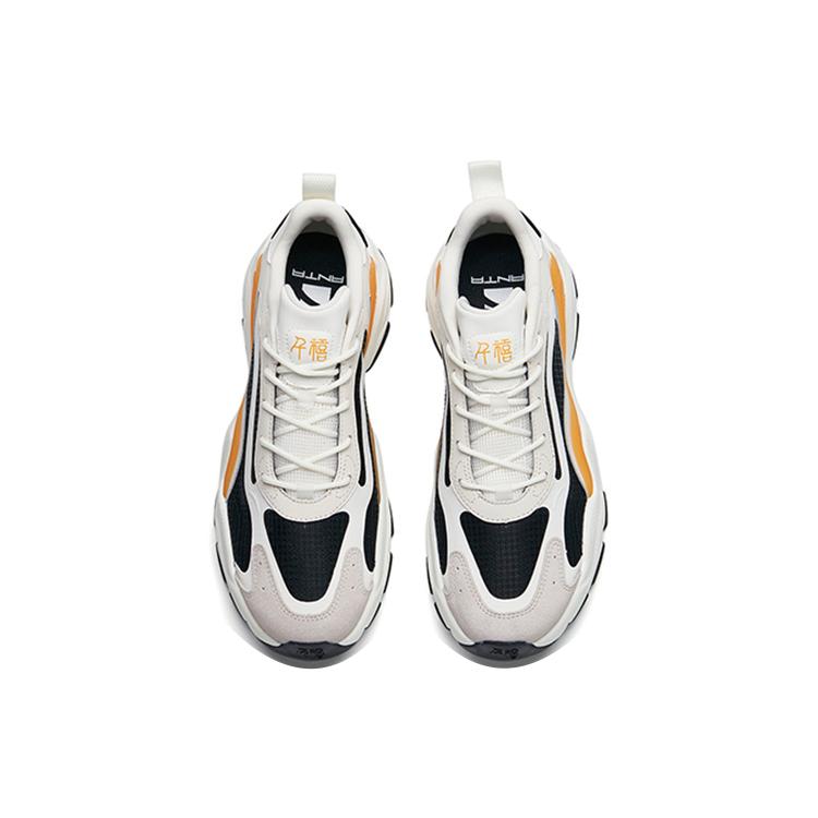 New Anta Millennium 4.0 Cushioning Anti-Slip And Wear-Resistant Low-Top Casual Shoes Men's Black White Gray 112228890-4
