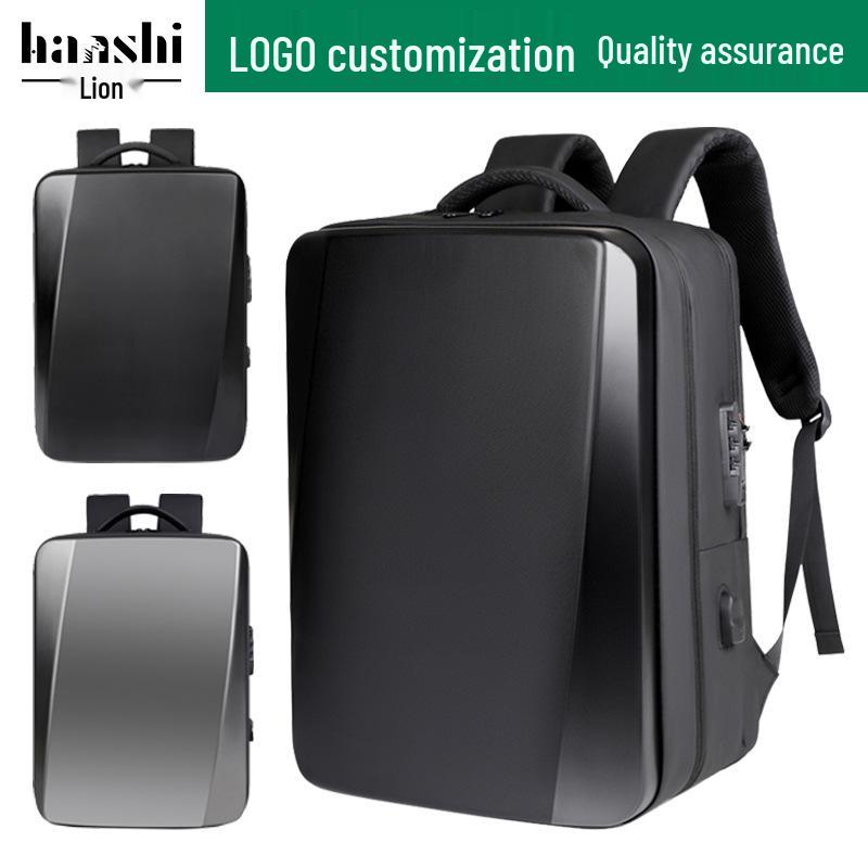 

Men s Cross-Border Waterproof Fashion Backpack: High-End, Three-Dimensional Design, Large-Capacity Travel Companion.