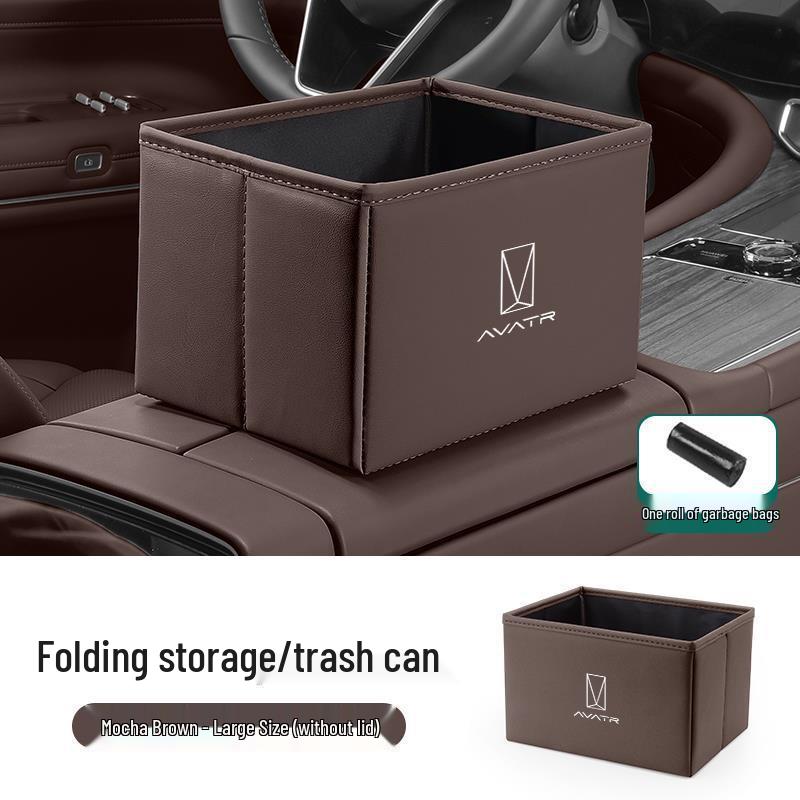 2024 Avatr 07 Car Foldable Trash and Storage Box for Front and Rear Rows