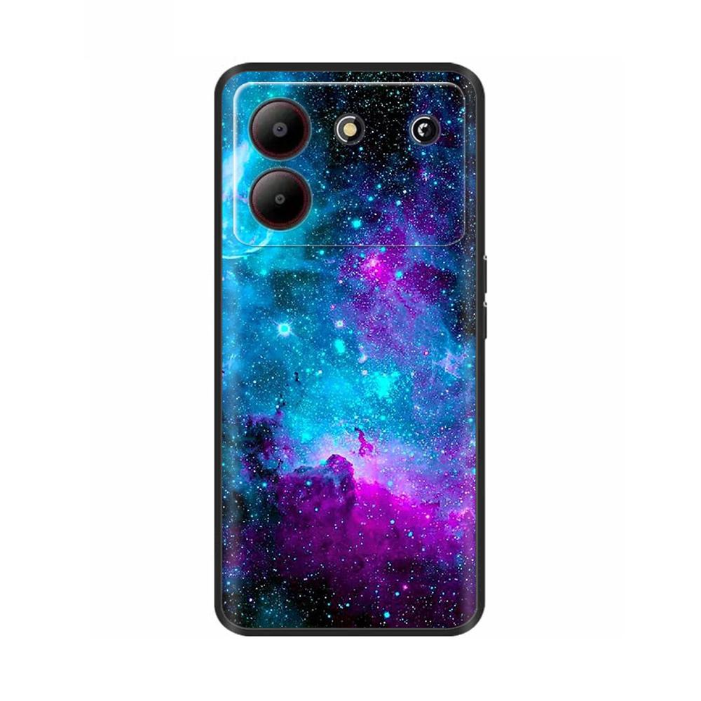 For ZTE Blade A54 Case Cover Black Protective Soft Silicone Phone Cases For ZTE Blade A54 TPU Coque Fundas For ZTE Blade A54