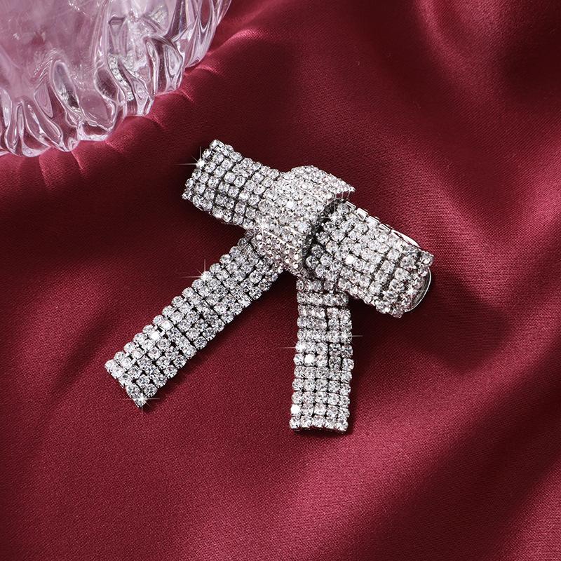 Niche style hairpin full of diamond zircon tassel hairpin unique jewelry