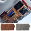Sun Visor Organizer Sunshade Holder Pocket Car Sunshade Storage Bag For Truck SUV RV Sedan Vehicle Daily Commuting Travel