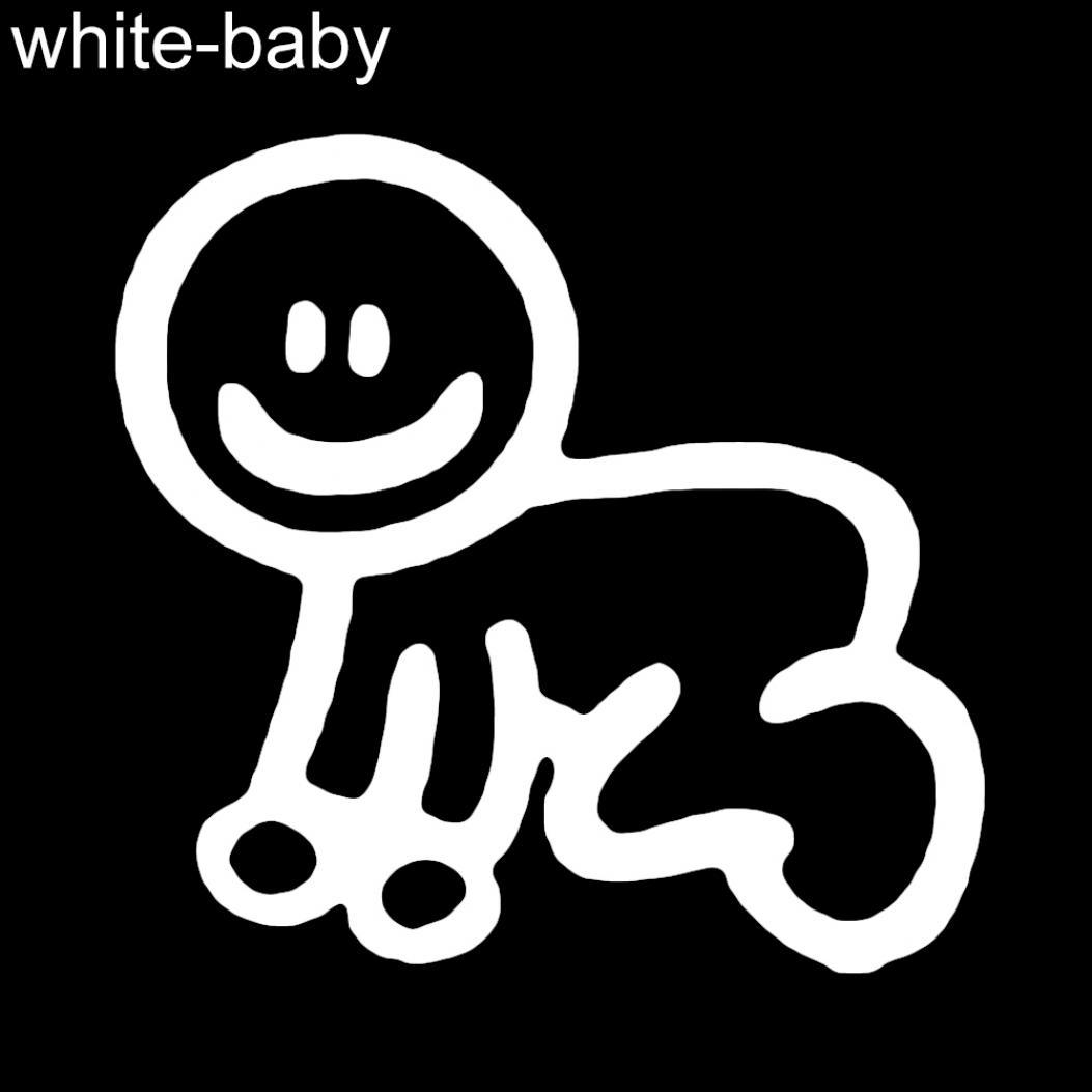 

Забавная фигурка члена семьи, собака, кошка, декор автомобиля, наклейка, наклейка для окна, двери