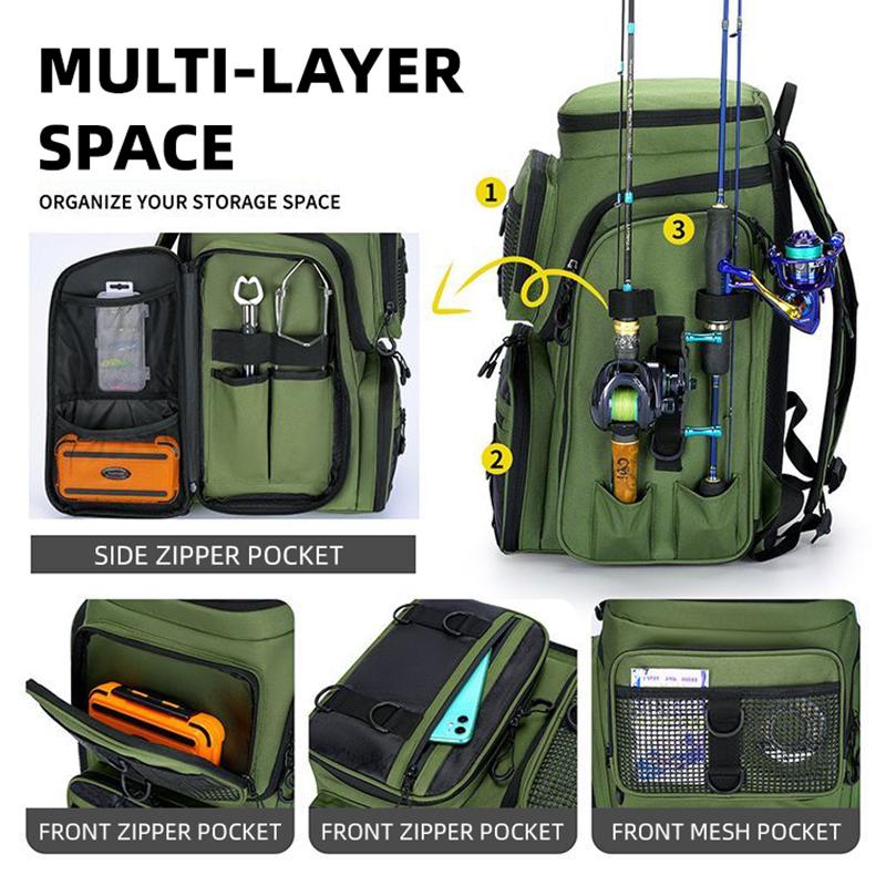 50L Extra-large Capacity Backpack  Simple Travel Bag Outdoor Labor Bag Unisex Large-capacity Luggage Bag