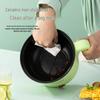 Sinxin Double-Layer Mini Electric Cooking Pot, Multifunctional Hot Pot for Dorms and Households