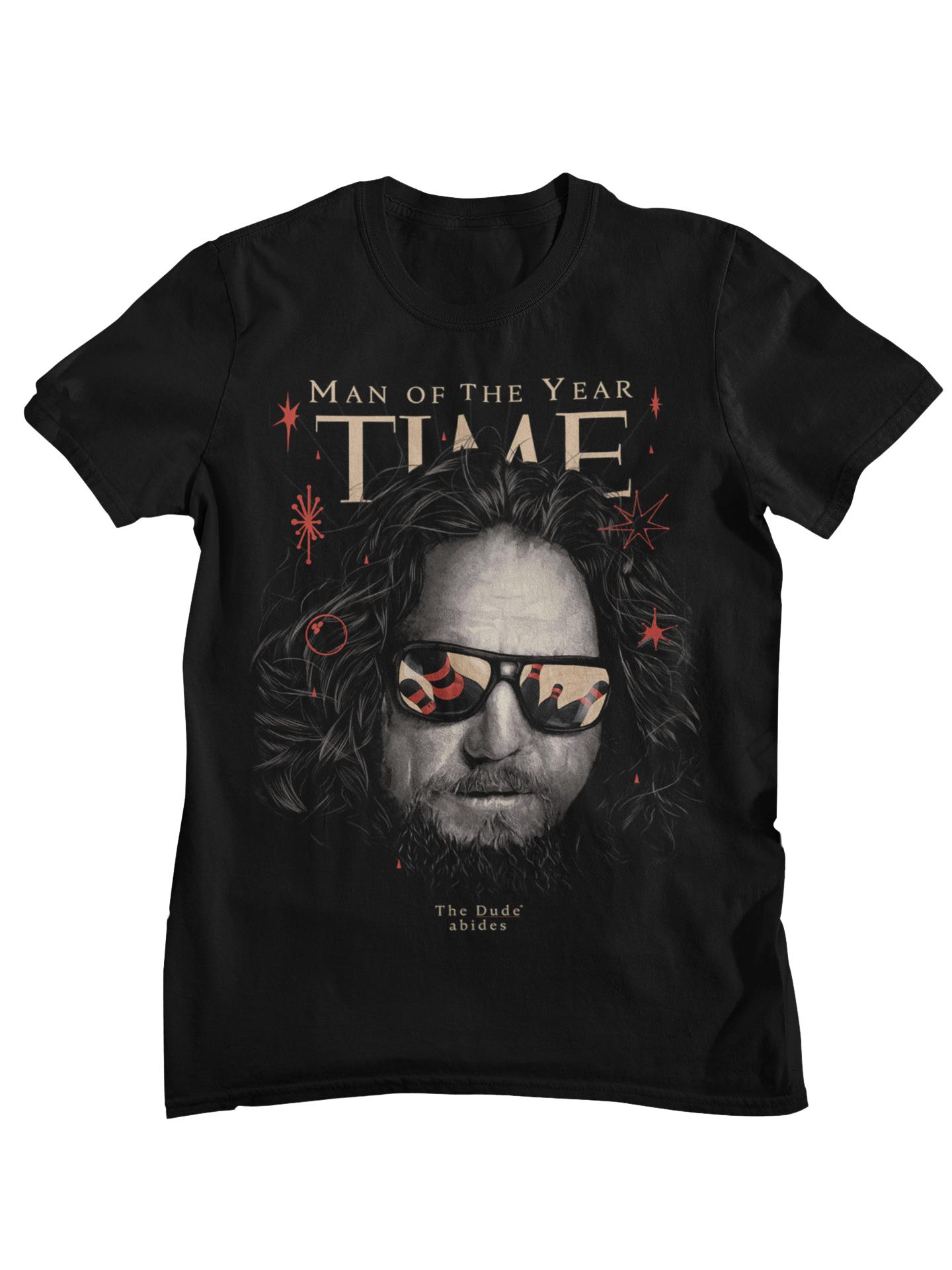 The Big Lebowski The Dude Unisex of the Year Graphic T Shirt Unisex Women Casual Cotton Comedy Movie Streetwear Tee S