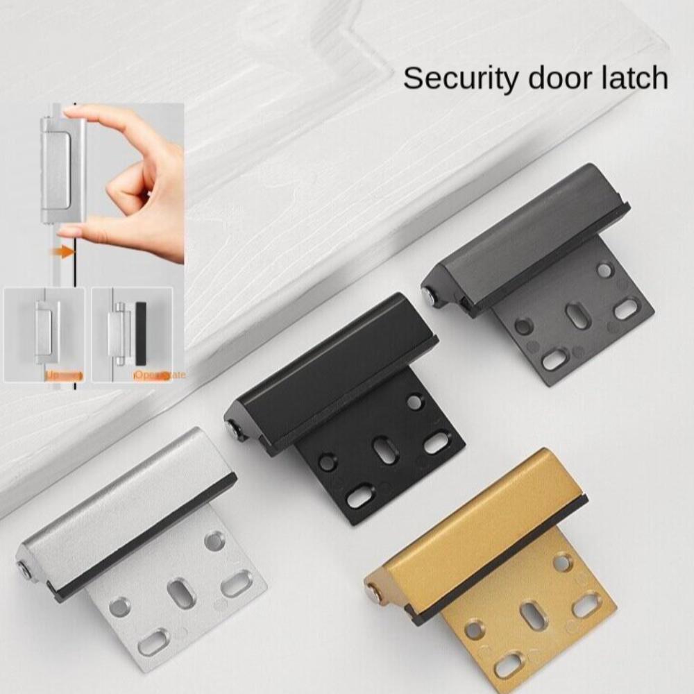New Aluminum Alloy Door Buckle Anti-lock Thick Safety Door Lock Hardware Multifunction Anti-theft Buckle Door