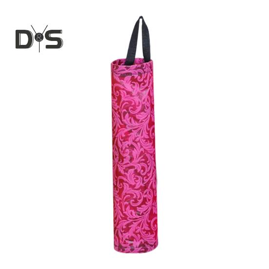 Держатель для мусорных мешков органайзер для хранения большая вместимость простая установка подвесной диспенсер для хранения мусорных мешков для продуктов розы красного 479₽