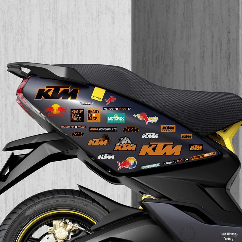 Vodotěsné samolepky na motocykl a helmu KTM 390/790 Duke