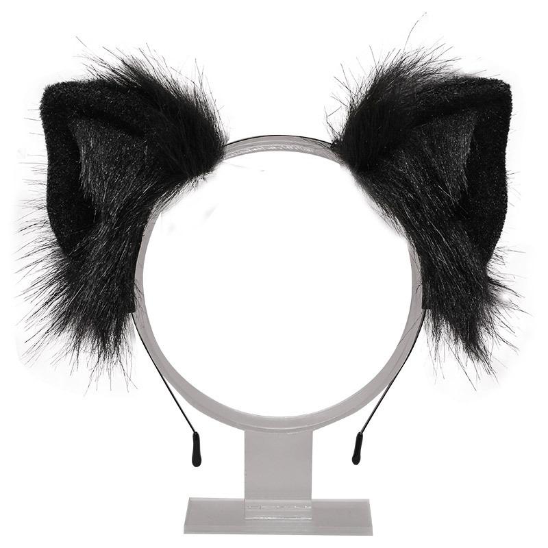 A Handmade Simulated Animal Ear Cute J Headdress Lolita Hair Accessories Lolita Little Fragrant Pig Ear Headband