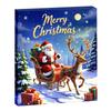 Countdown Christmas Charm Bead with Christmas Tree DIY Christmas Charms Beads Bracelet for Girls Kids Teens and Adults