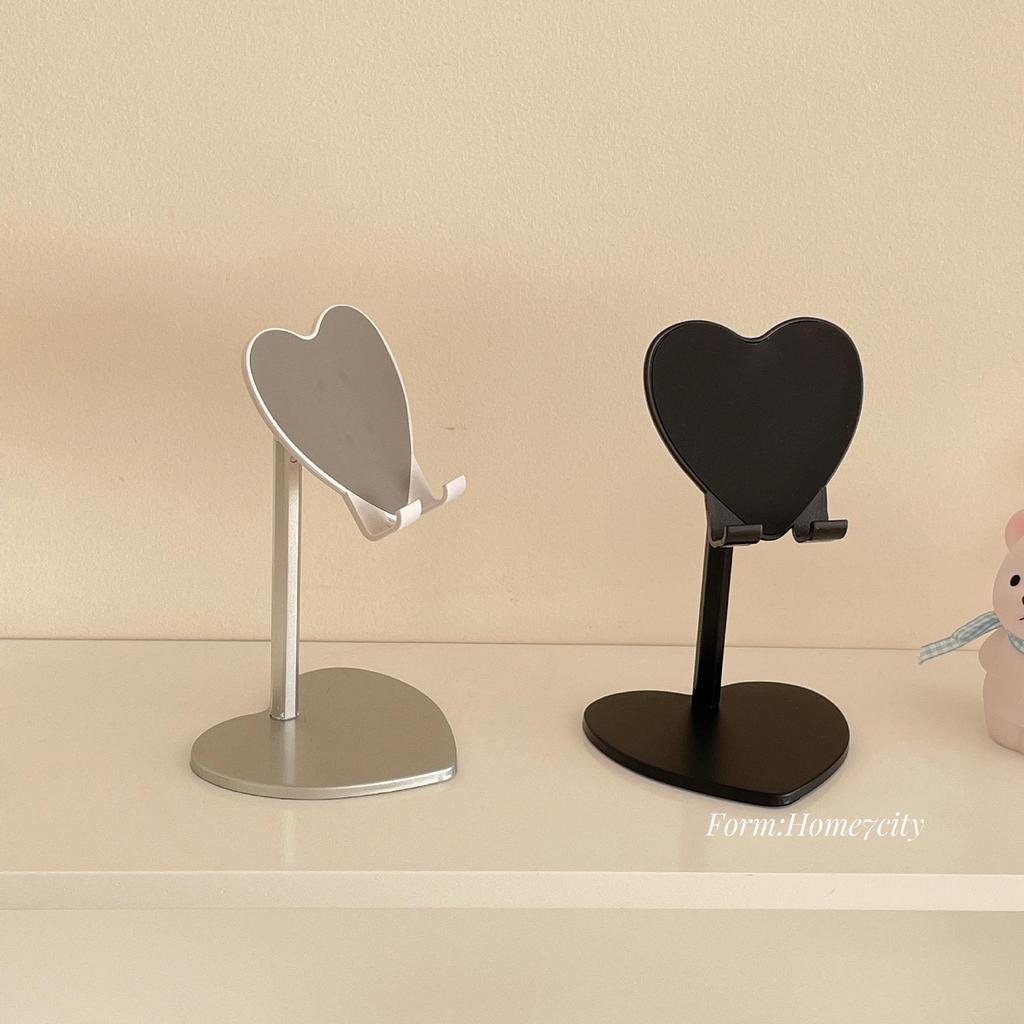Heart-Shaped Adjustable Phone & Tablet Stand for Binge-Watching & Streaming