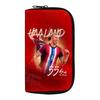 Haaland Wallets Portable Money Coin Purse Women Men Football Star Clutch Bag Credit Card Money Bags storage bag headphone bag