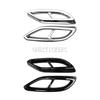 For Mercedes Benz CLA Class C118 W118 CLA180 200 220 250 260 2020-2022 ABS Car Accessories Muffler Exhaust Pipe Tail Cover Trim KIY7