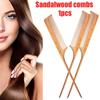 Quality Hair Care Tool Styling Tool Hairdressing Comb Rat Tail Brush Wood Comb Pointed Tail Comb