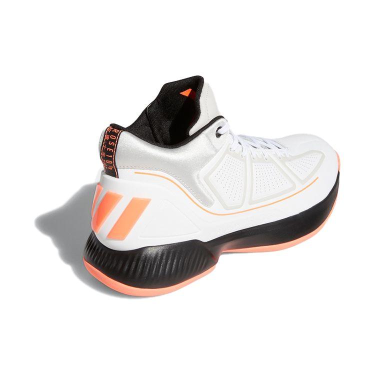 Adidas D Rose 10 Basketball Shoes Men Sneakers White Black EH2129