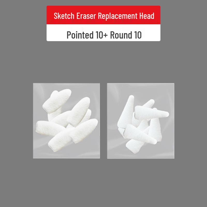 

Legendary Path Sketch Eraser: Replacement Sponge & Pen Tip for Art Students