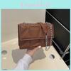 Trendy Small Square Bag Chic Pu Leather Shoulder Handbag For Everyday Use