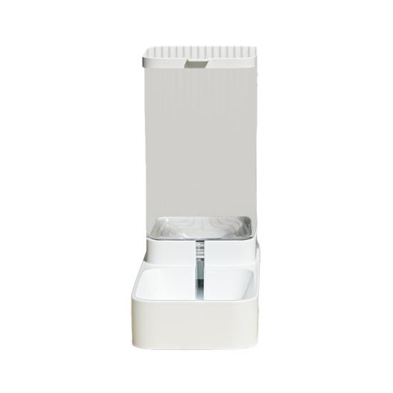 

Автоматическая кормушка для кошек 3,8 л/133,7 унций, фонтанчик для воды для домашних животных, 4,6-фунтовая кормушка для кошек/собак большой емкости A