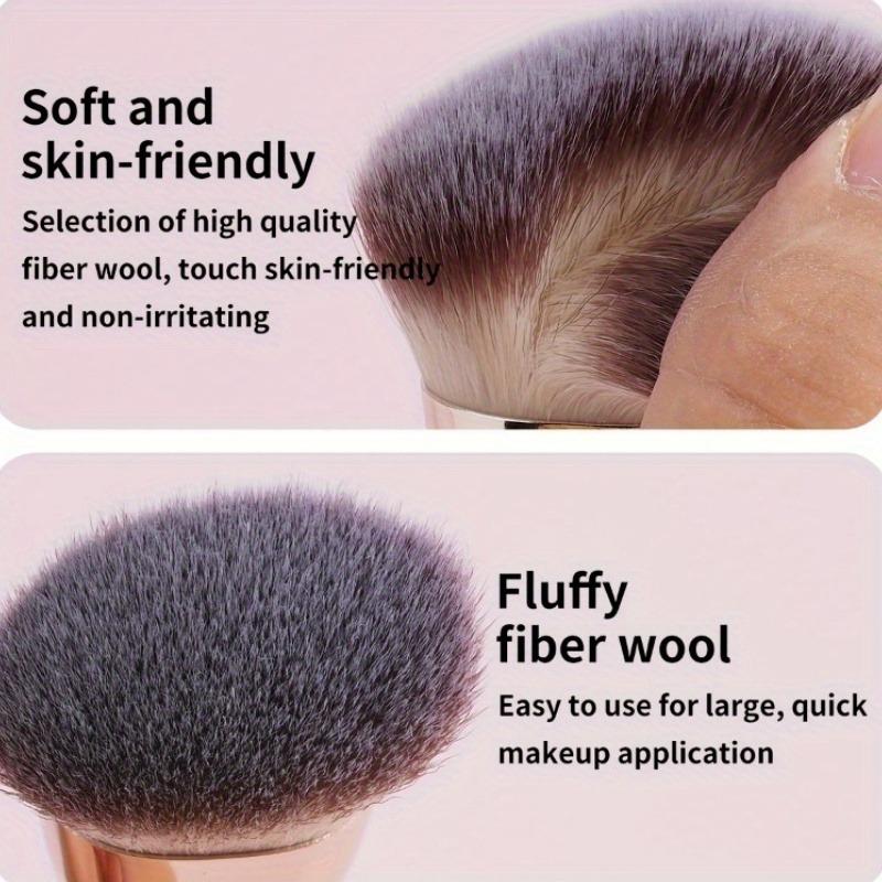 1PCDouble-head blush foundationsingle for contouring and tanning, soft nylon bristles, fragrance-free, makeup stick for all skin