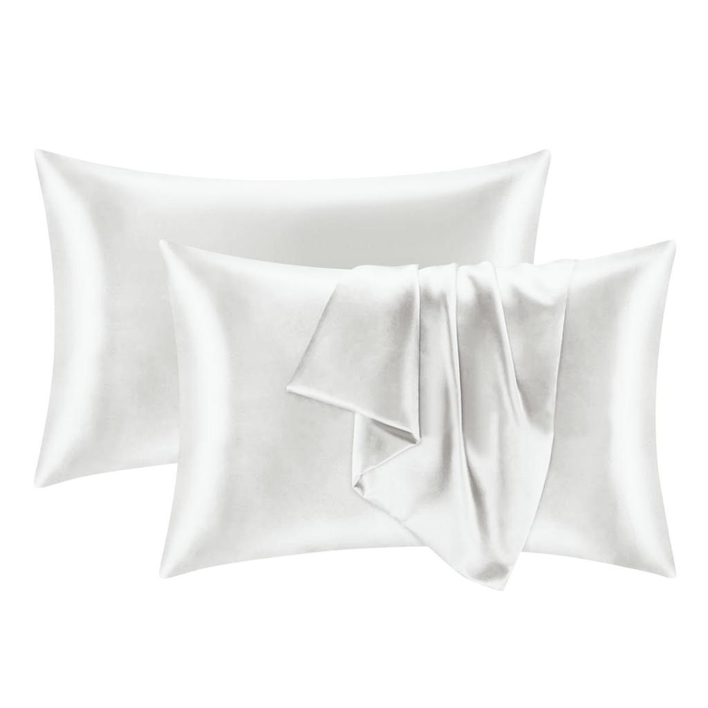 Silk Pillowcase For Hair And Skin With Zipper, Soft, Breathable, Smooth And Cool Pillowcase For Sleeping