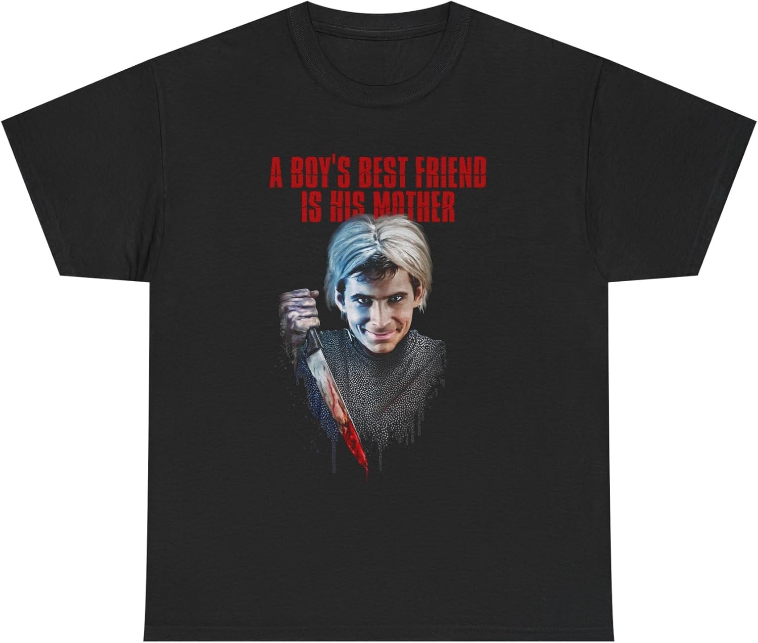 A Boy s Best Friend is His Mother Unisex T-Shirt Bates Norman Psycho Hitchcock Mother s Day Unisex T-Shirt L
