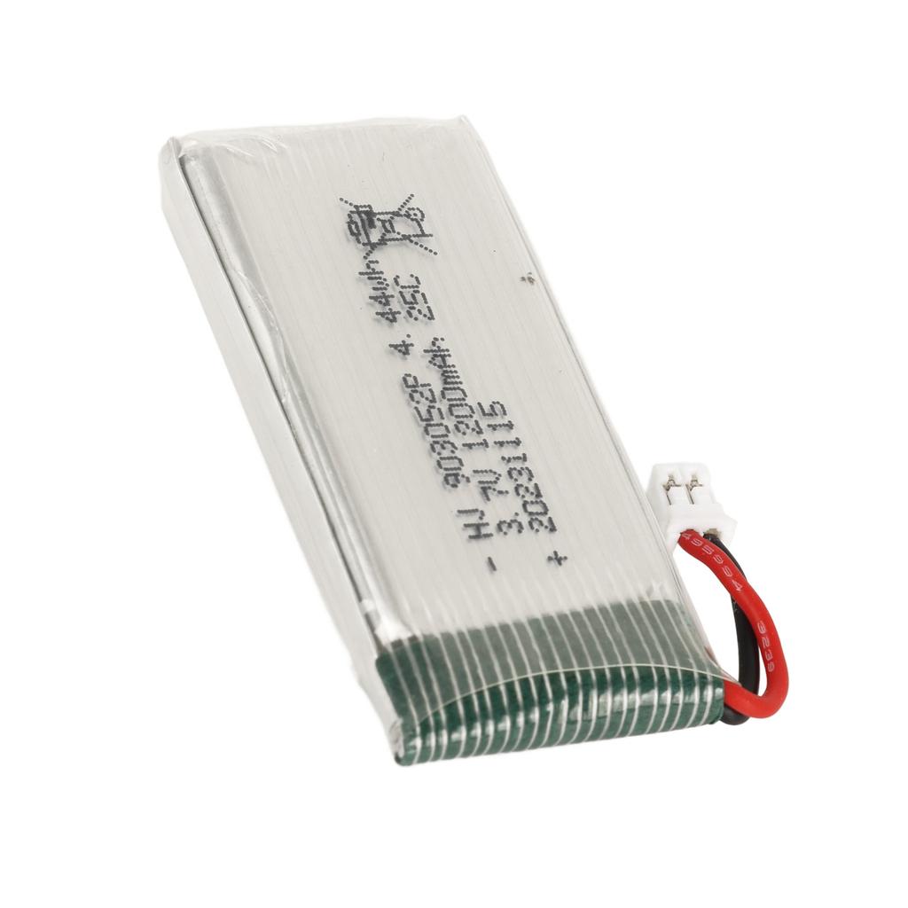 Batteria al Litio 3.7V 1200mAh 25C per Drone Quadricottero RC X5SW 903052P Batteria per Drone RC con Connettore PH2.0