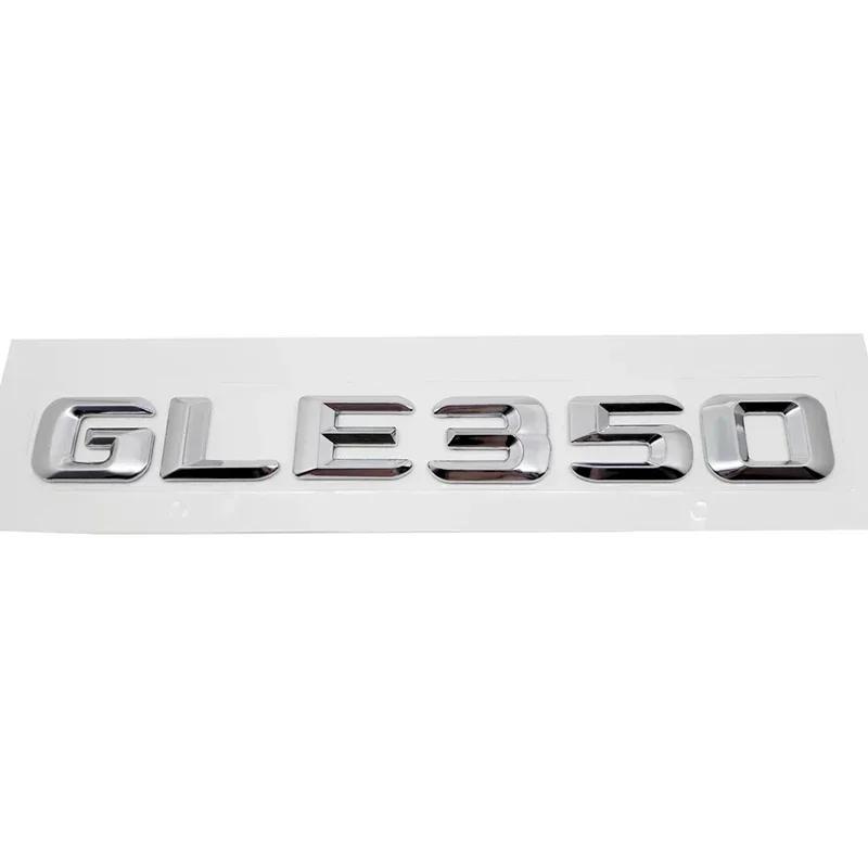 3D Car Rear Trunk Sticker Tail Number Emblem for Mercedes Benz GLE43 GLE63 GLE300 GLE320 GLE350 GLE400 GLE450 GLE500 GLE550