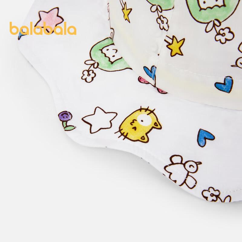 Balabala Infant Baby Colorful Print Bucket Hat 90cm