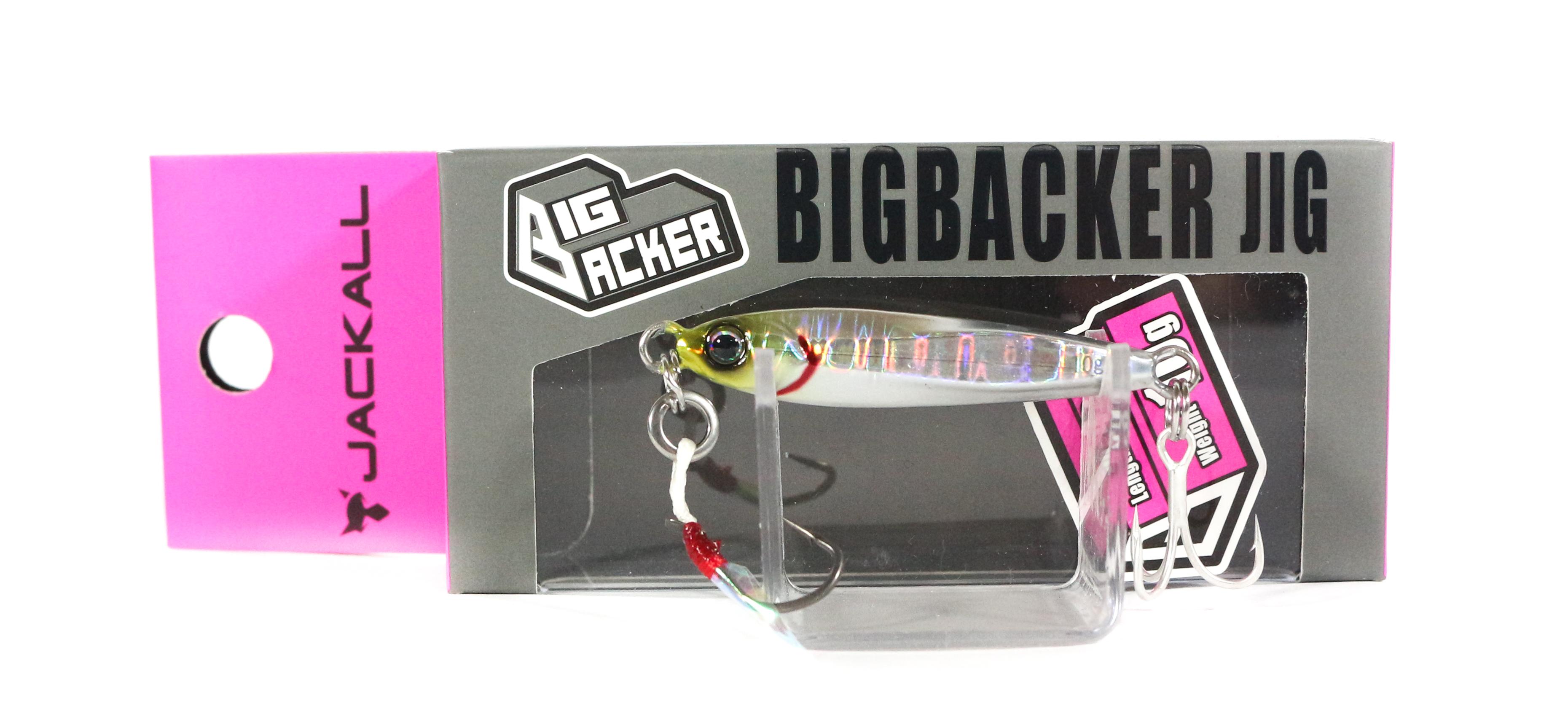 

Jackall Metal Jig Big Backer 10 грамм Shirasu Silver (5150)