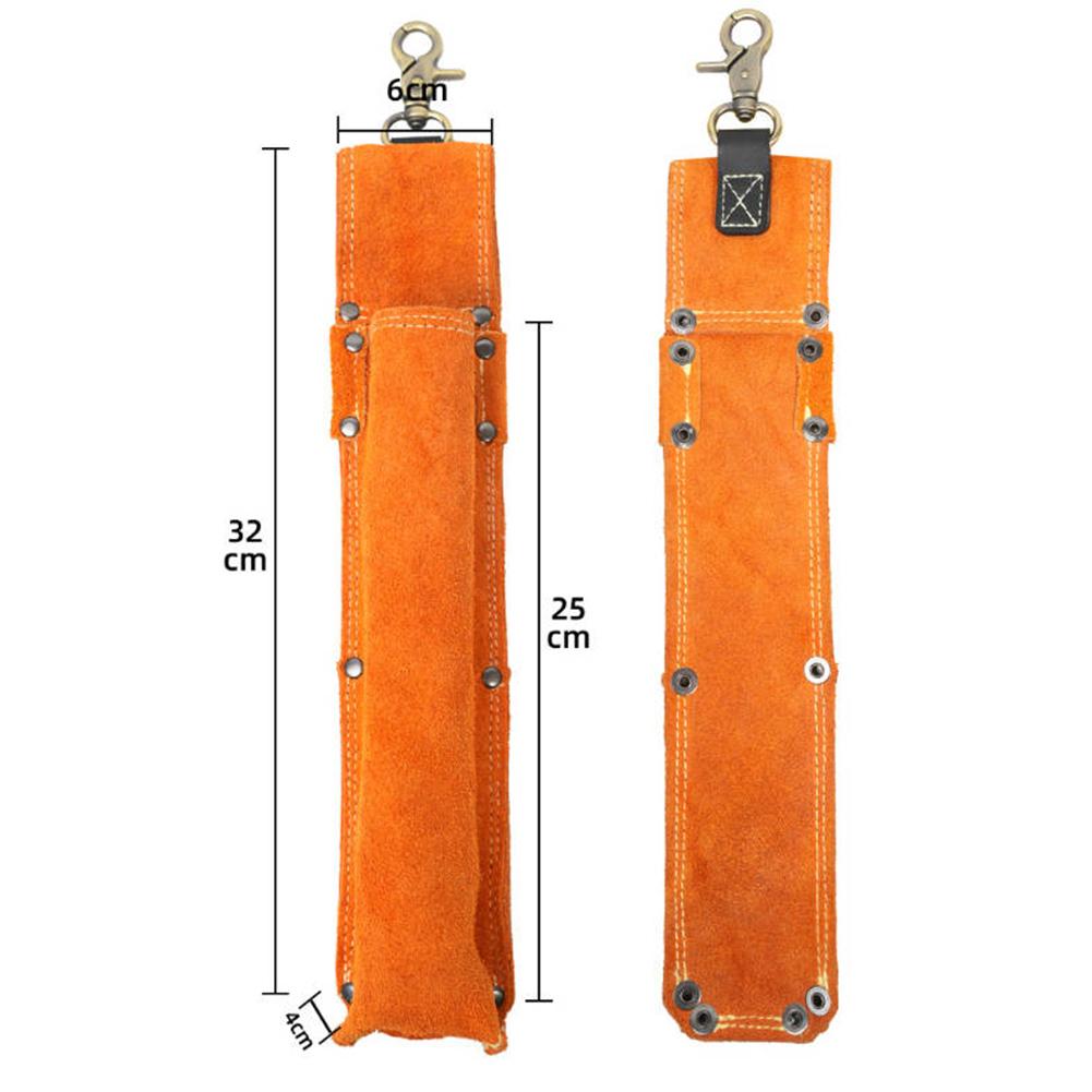 For Welding Tasks Welding Rod Bag Tool Pouch High Temperature Welding Storage Welding Rod Storage Yellow For Welding Rods