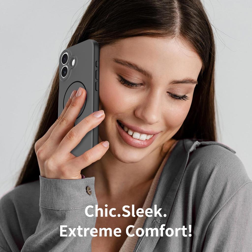 The new product is suitable for Apple 17 magnetic mobile phone case, fine hole two-in-one matte with lanyard 16promax anti-drop case.